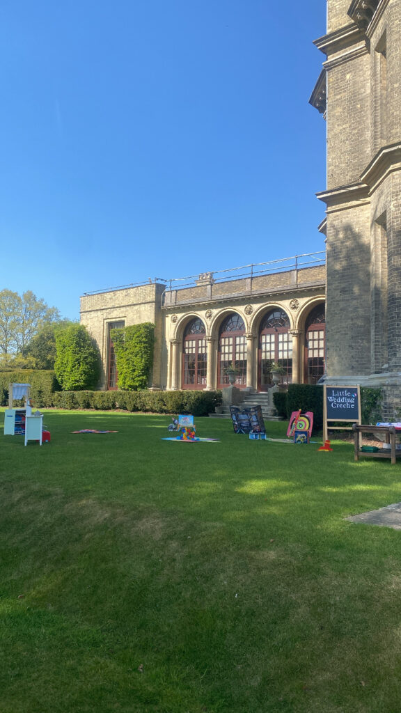wedding childcare at Hedsor House