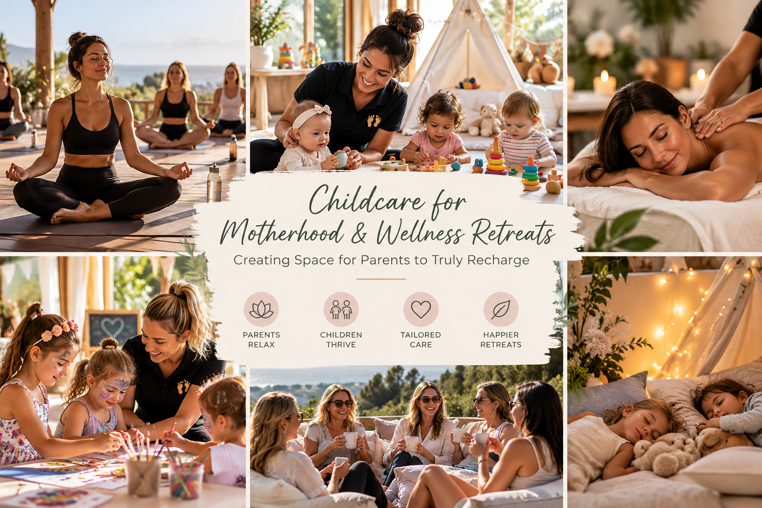 Childcare for Motherhood & Wellness Retreats: Creating Space for Parents to Truly Recharge